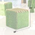 Load image into Gallery viewer, Walnut Wood Turf Cube