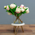 Load image into Gallery viewer, White Peony Arrangement