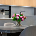 Load image into Gallery viewer, Dark Pink Peony Arrangement