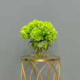 Load image into Gallery viewer, Green Hydrangea Globe Arrangement
