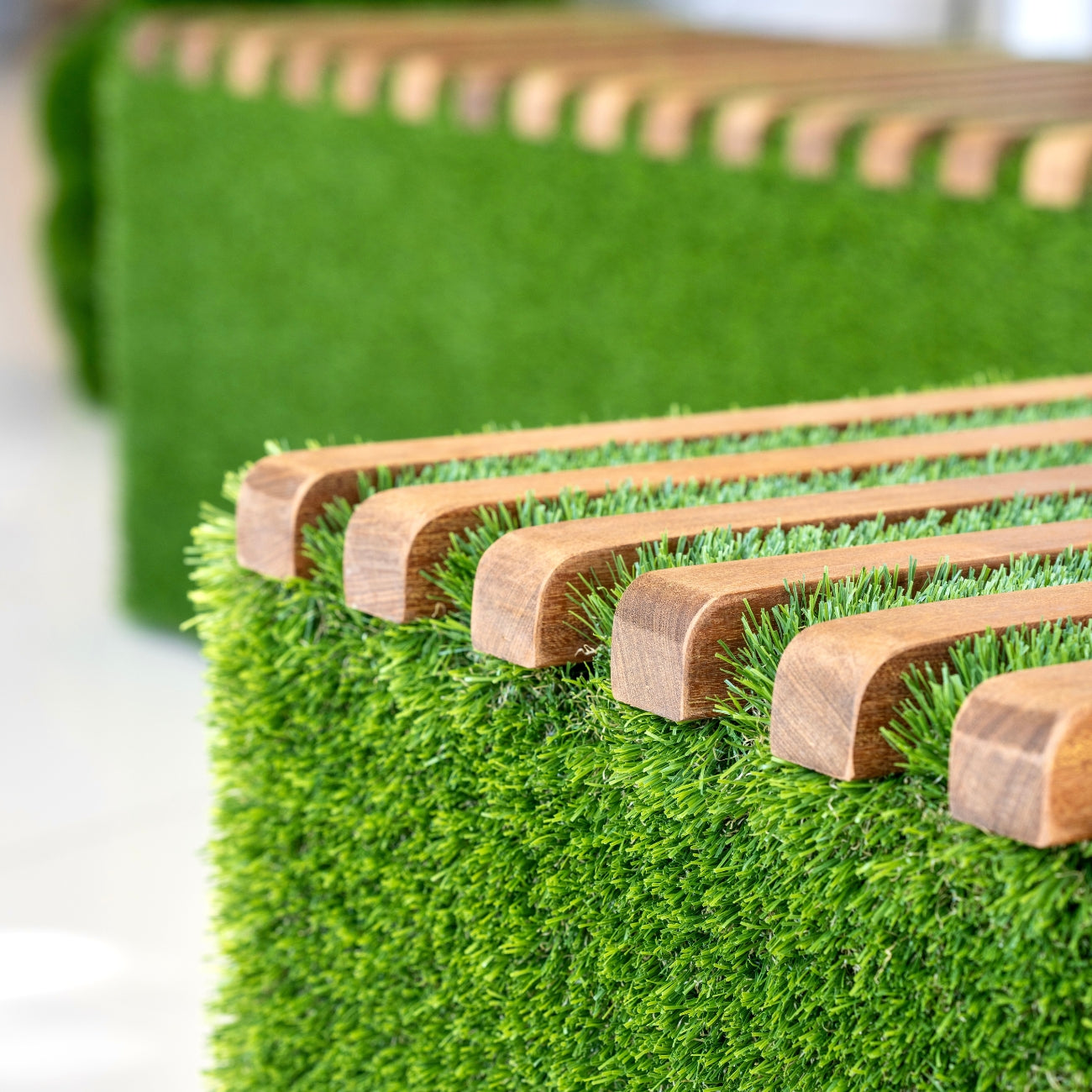 Walnut Wood Turf Cube