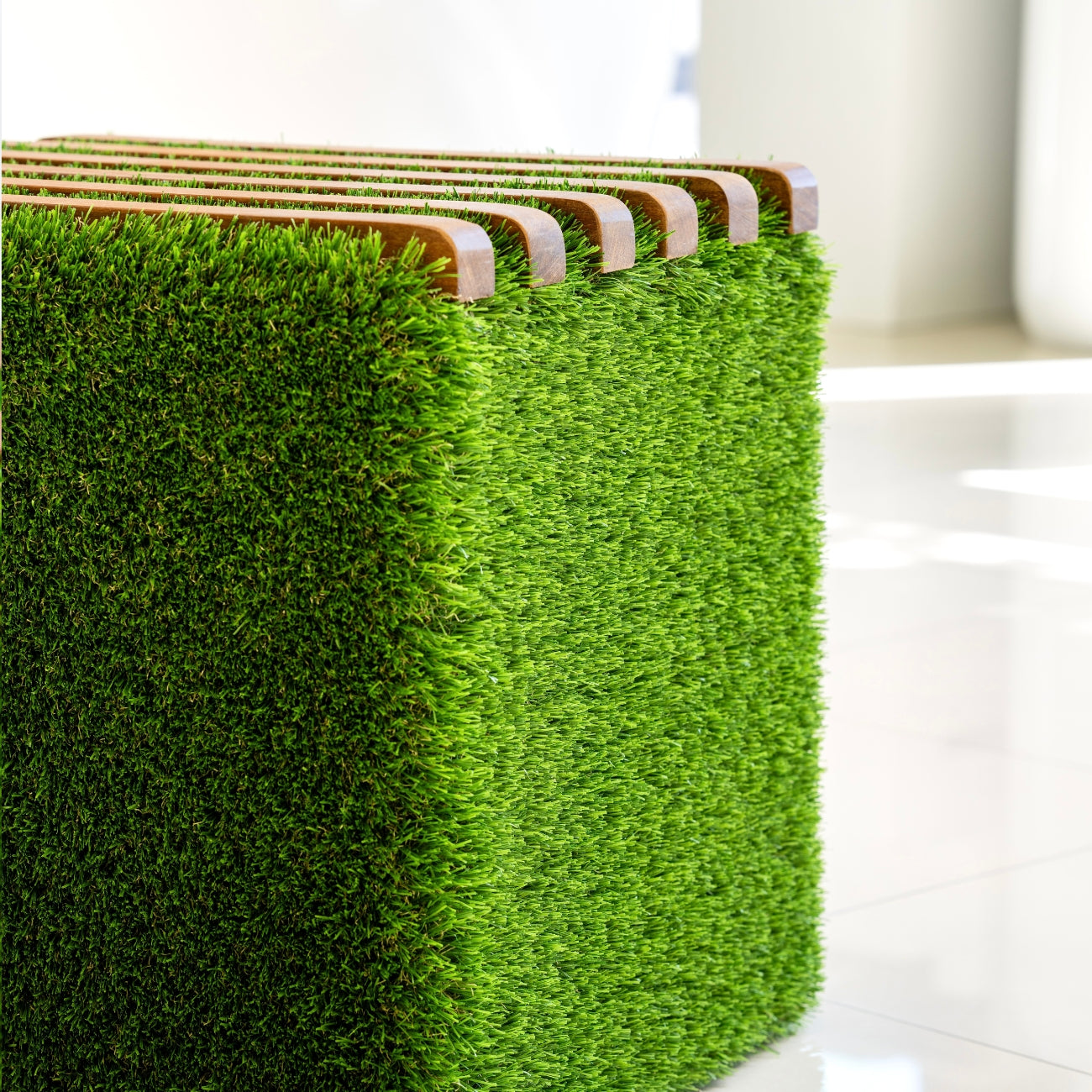 Walnut Wood Turf Cube – The Plant Guy