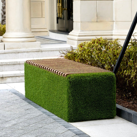 Walnut Wood Turf Bench