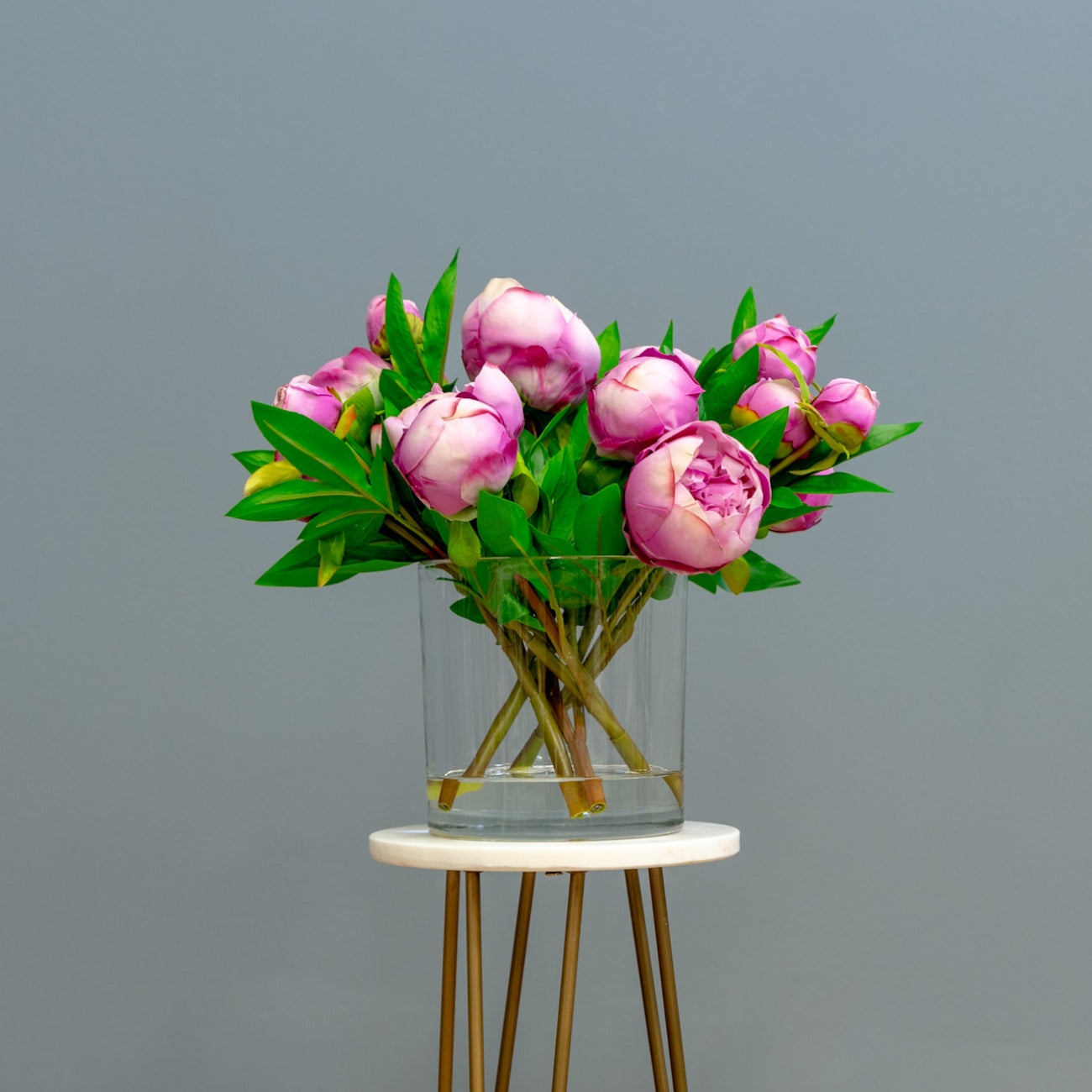 Dark Pink Peony Arrangement