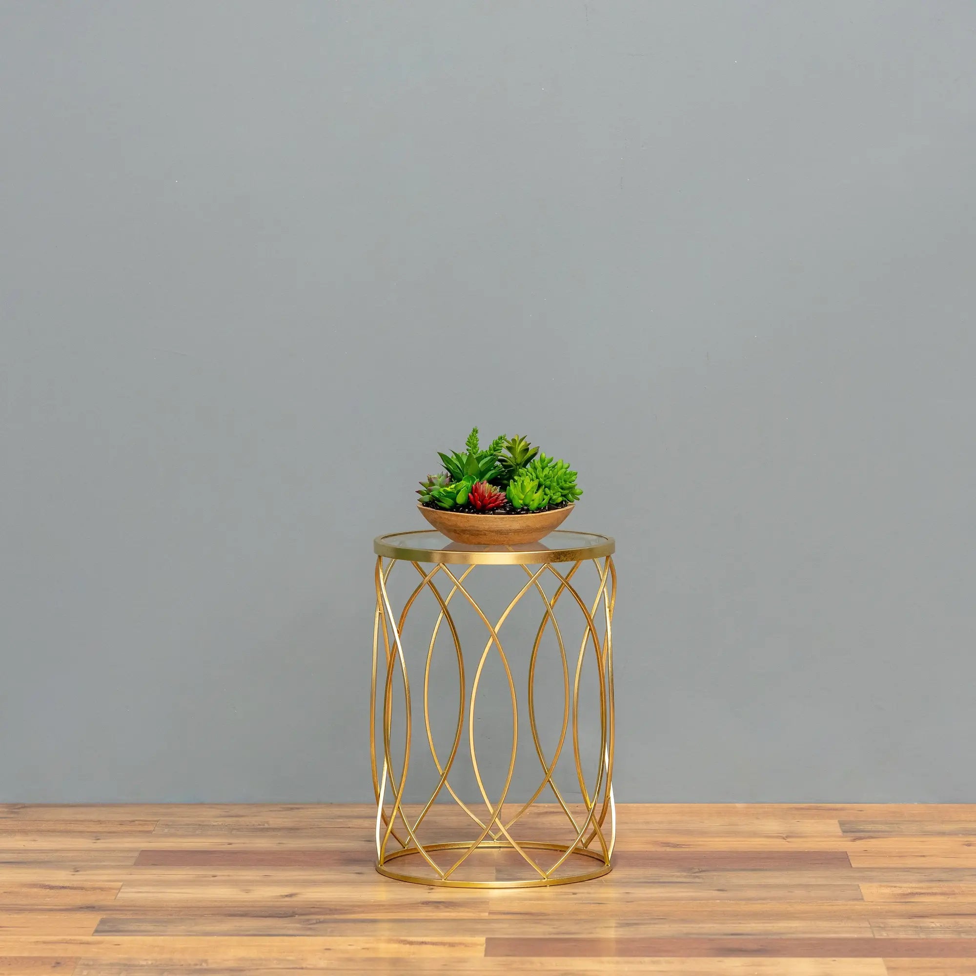 Wooden Oasis Succulent Bowl