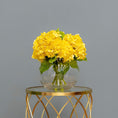 Load image into Gallery viewer, Yellow Hydrangea Globe
