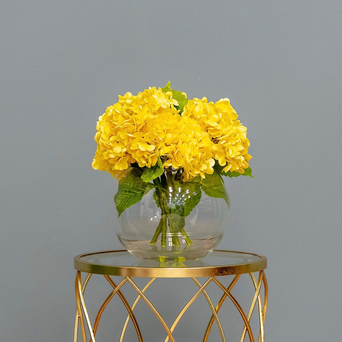Yellow Hydrangea Globe