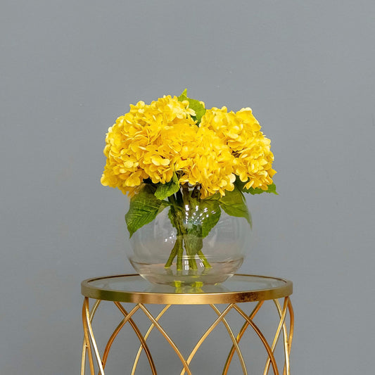 Yellow Hydrangea Globe